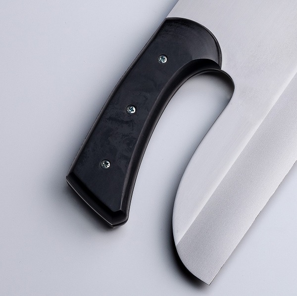 楽天市場】光山作 そば切り包丁 片刃 330mm 高級ステンレス鋼 軽量