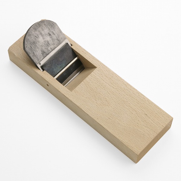 楽天市場】石堂輝秀作 大鉋 寸八 白樫9寸5分台 二枚鉋（大工道具 大鉋