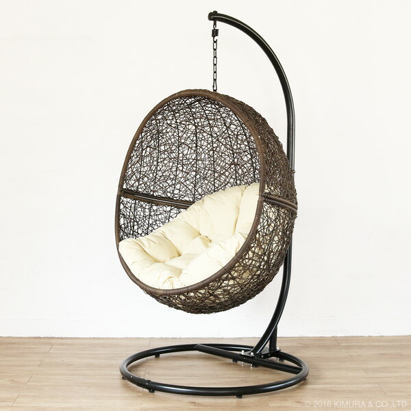 楽天市場】ハンギングチェア ハンモックチェア C500PBRW C500PGYR