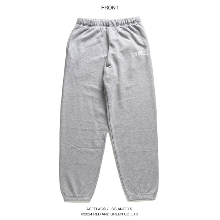 楽天市場】ACE FLAG スウェットパンツ Los Angeles ロサンゼルス 裏