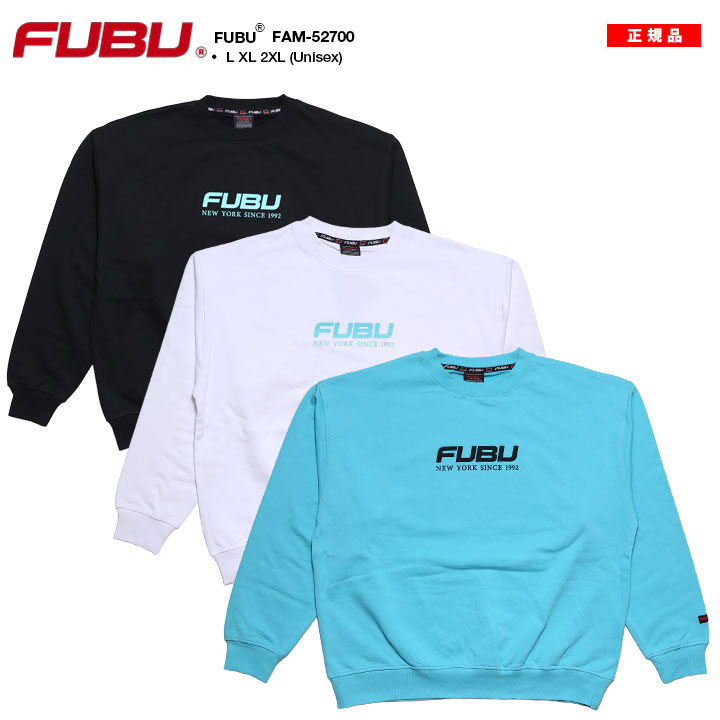 楽天市場】FUBU トレーナー ブランド スケボー 長袖 スウェット 裏