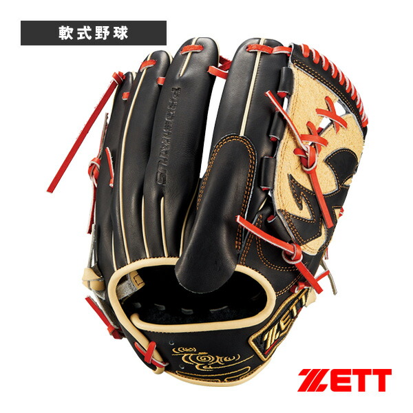 ゼット 軟式 プロステイタス 投手用 BRGB32511S [右利き用] (野球