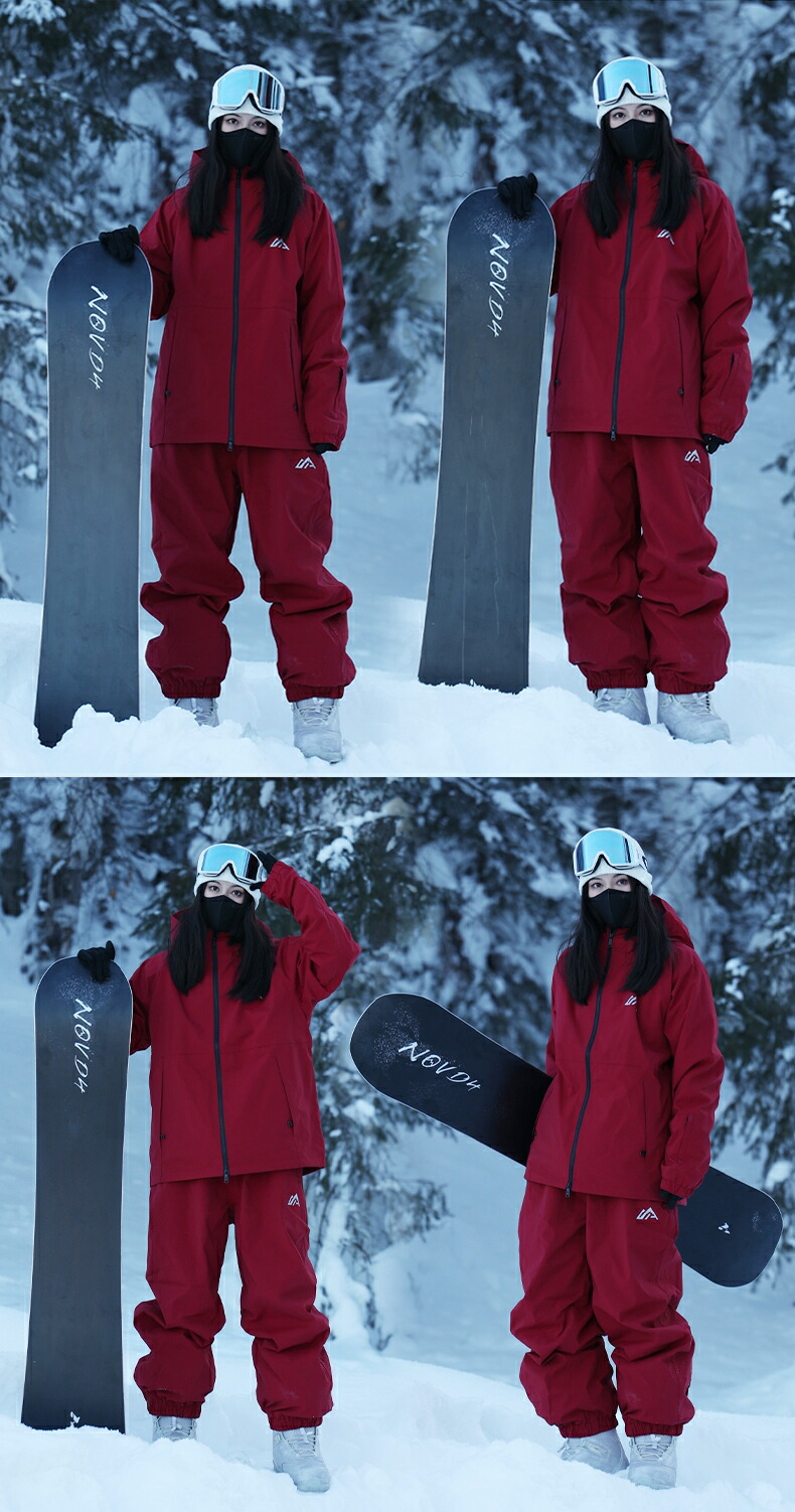 楽天市場】スノーボードウェア 上下セット スキーウェア レディース