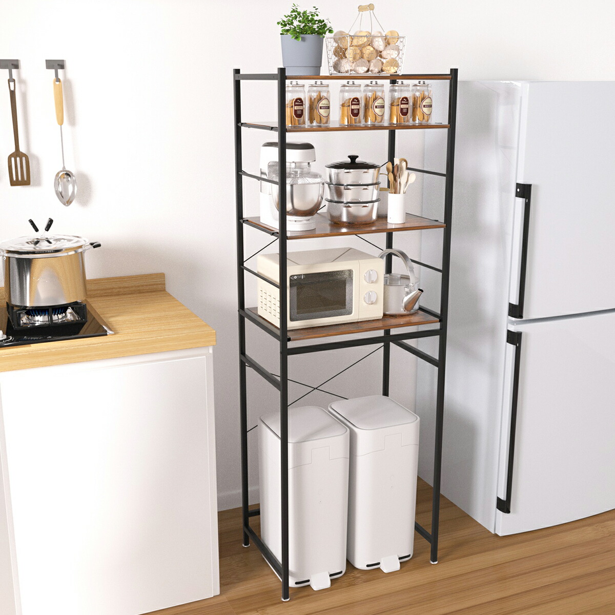 楽天市場】【SS半額⇒P2倍+最大300円OFF】レンジ台 レンジラック