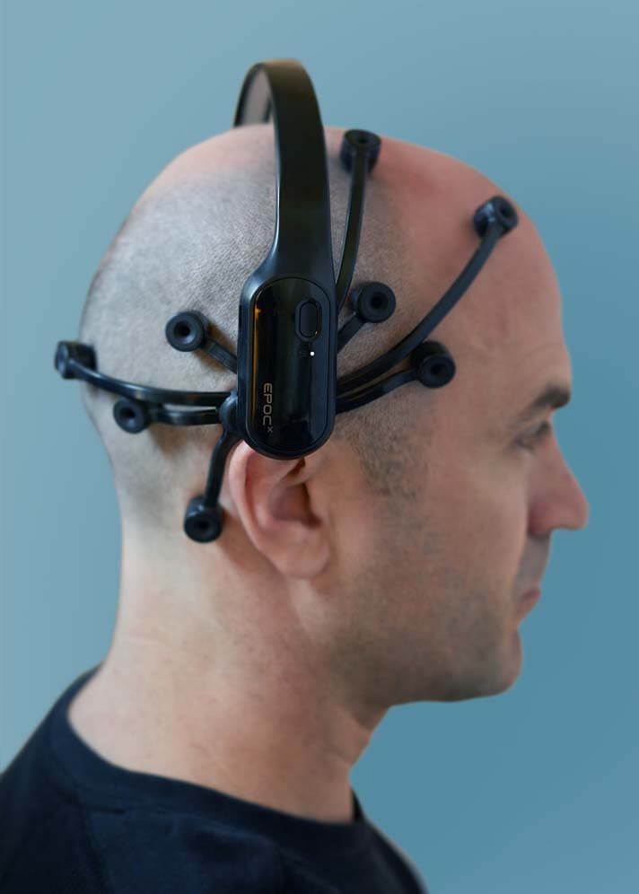 楽天市場】セール中○Emotiv社 EPOC X 14chanセンサー ヘッドセット