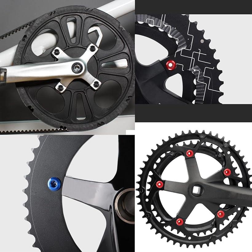 楽天市場】チェーンリングボルト 自転車 フロント ギア 固定ネジ 軽量