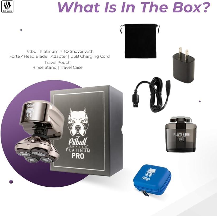 楽天市場】【楽天ランキング1位入賞】スカルシェーバー Pitbull