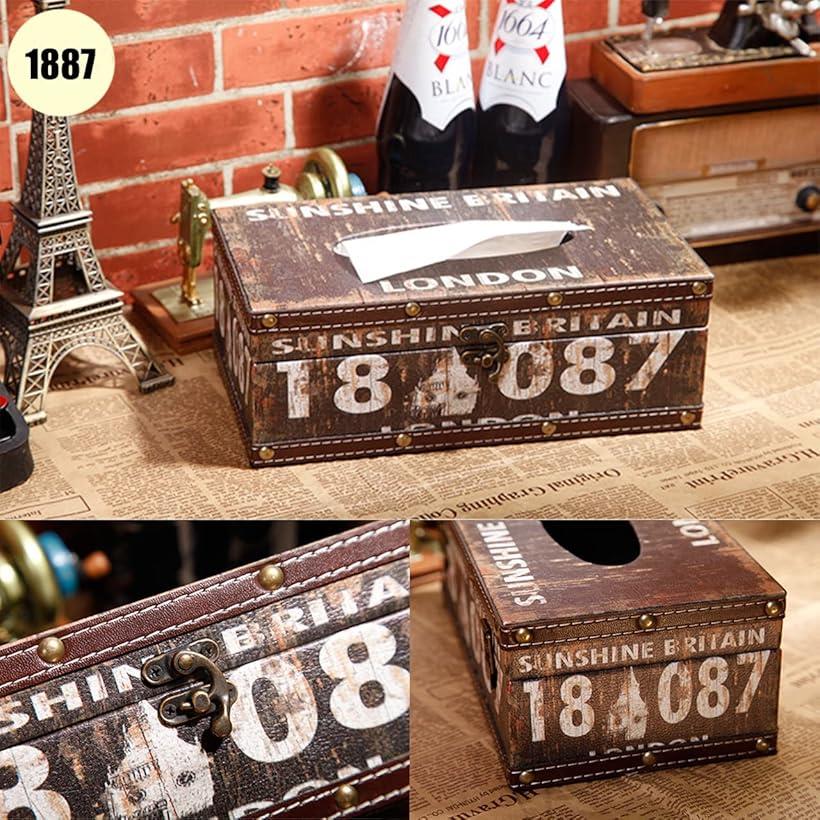 楽天市場】ティッシュ ボックス ケース アンティーク おしゃれ