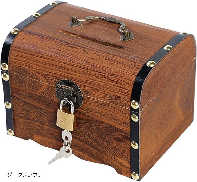 楽天市場】貯金箱 鍵付き 宝箱 小物入れ お札 おもしろ アンティーク