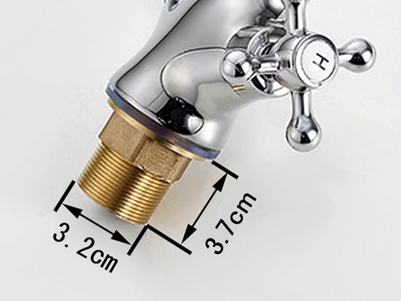 楽天市場】洗面用 アンティーク 混合水栓 蛇口 クラシック 2ハンドル