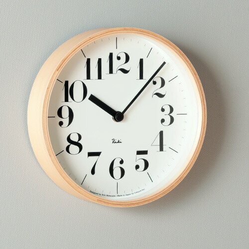 楽天市場】【ポイント10倍】Lemnos RIKI CLOCK レムノス リキ クロック