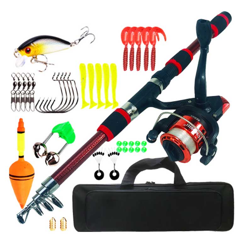楽天市場】子供 釣りセット 釣り竿セット 釣り具セット 1.8M釣り竿