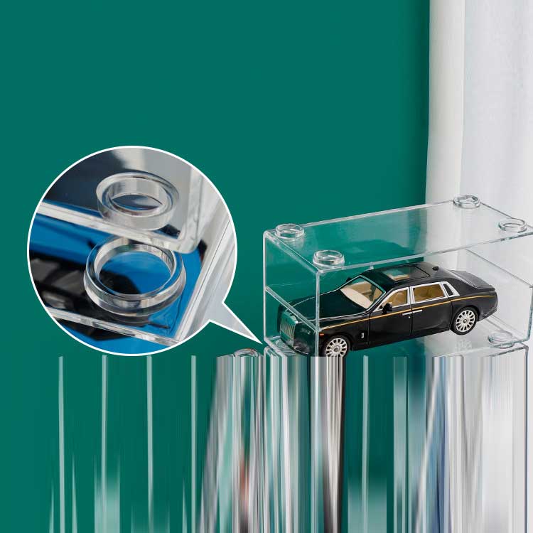 楽天市場】 ミニカー 透明 ショーケース クリアケース ミニカー