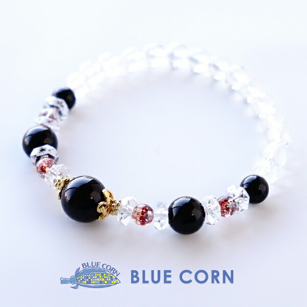 楽天市場】ブレスレット パワーストーン モリオン黒水晶 スーパー