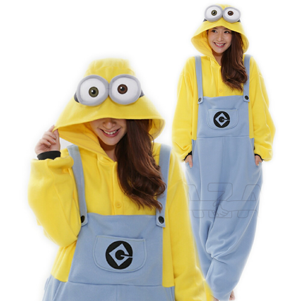 ハロウィン特価！ミニオンコスプレ着ぐるみ忘年会二次会余興誕生日会