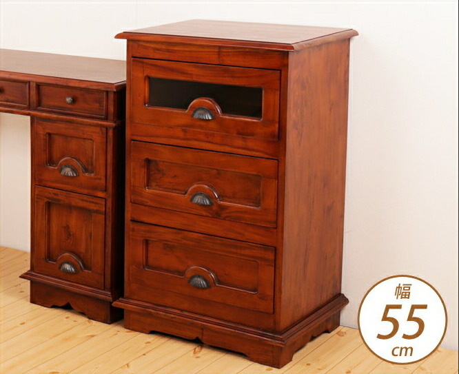 楽天市場】＼5%OFFクーポン配布中☆9日23:59まで！／ 幅55cmチェスト