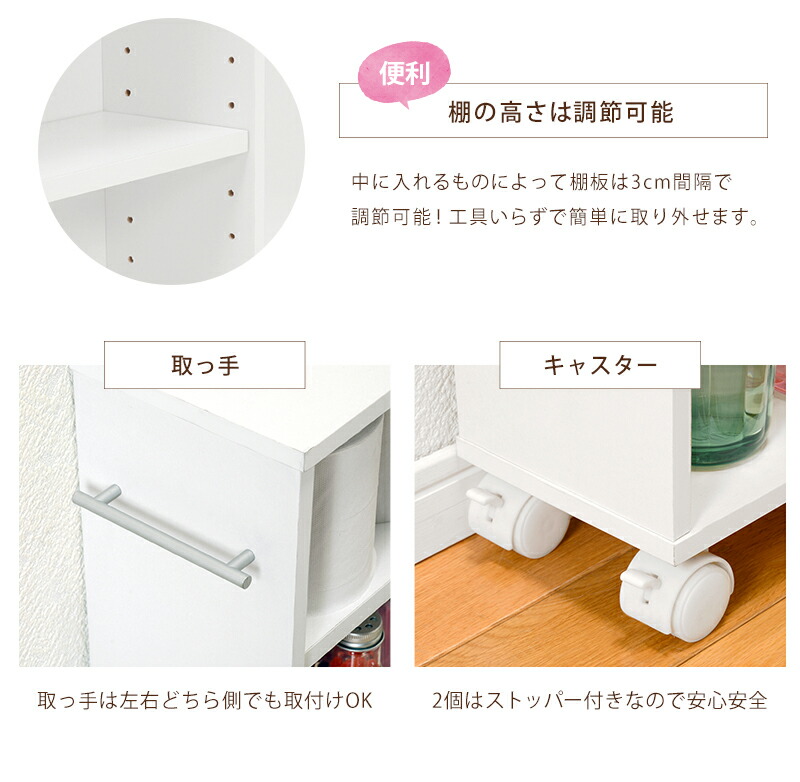 楽天市場】＼5%OFFクーポン配布中☆9日23:59まで！／ 隙間収納 ラック