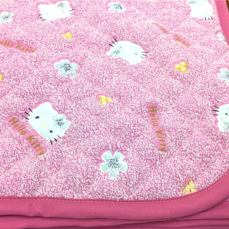 楽天市場】キルトシーツ ハーフサイズ サンリオ ハローキティ(なでしこ