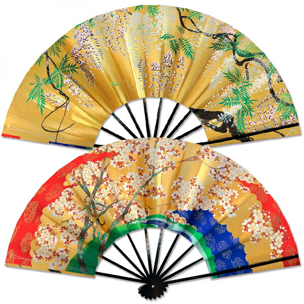 楽天市場】飾り京扇子 舞扇子タイプ 藤の花 桜 : 扇子司 伊藤常 楽天市場店