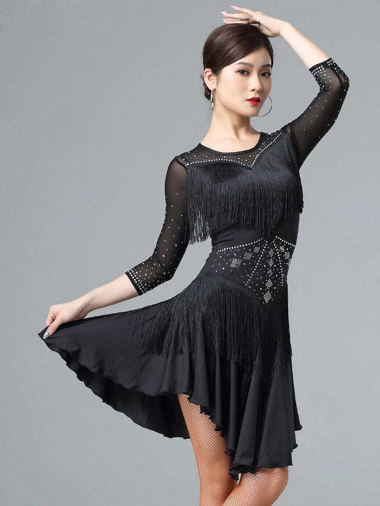 楽天市場】社交ダンス衣装 初心者 練習着 社交ダンス ドレス