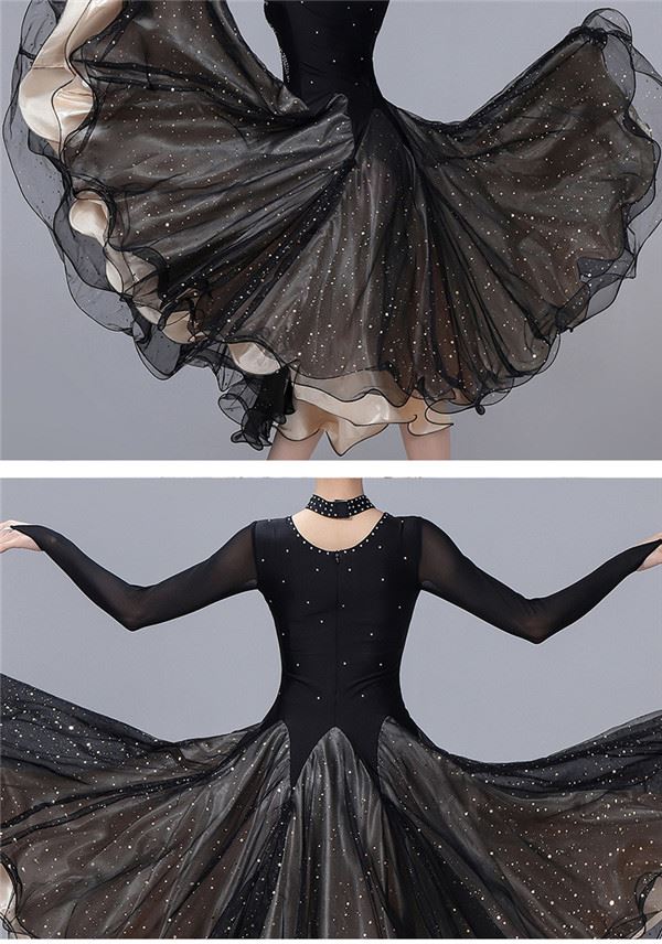 楽天市場】社交ダンス ドレス 社交ダンス衣装 初心者 練習着 競技着