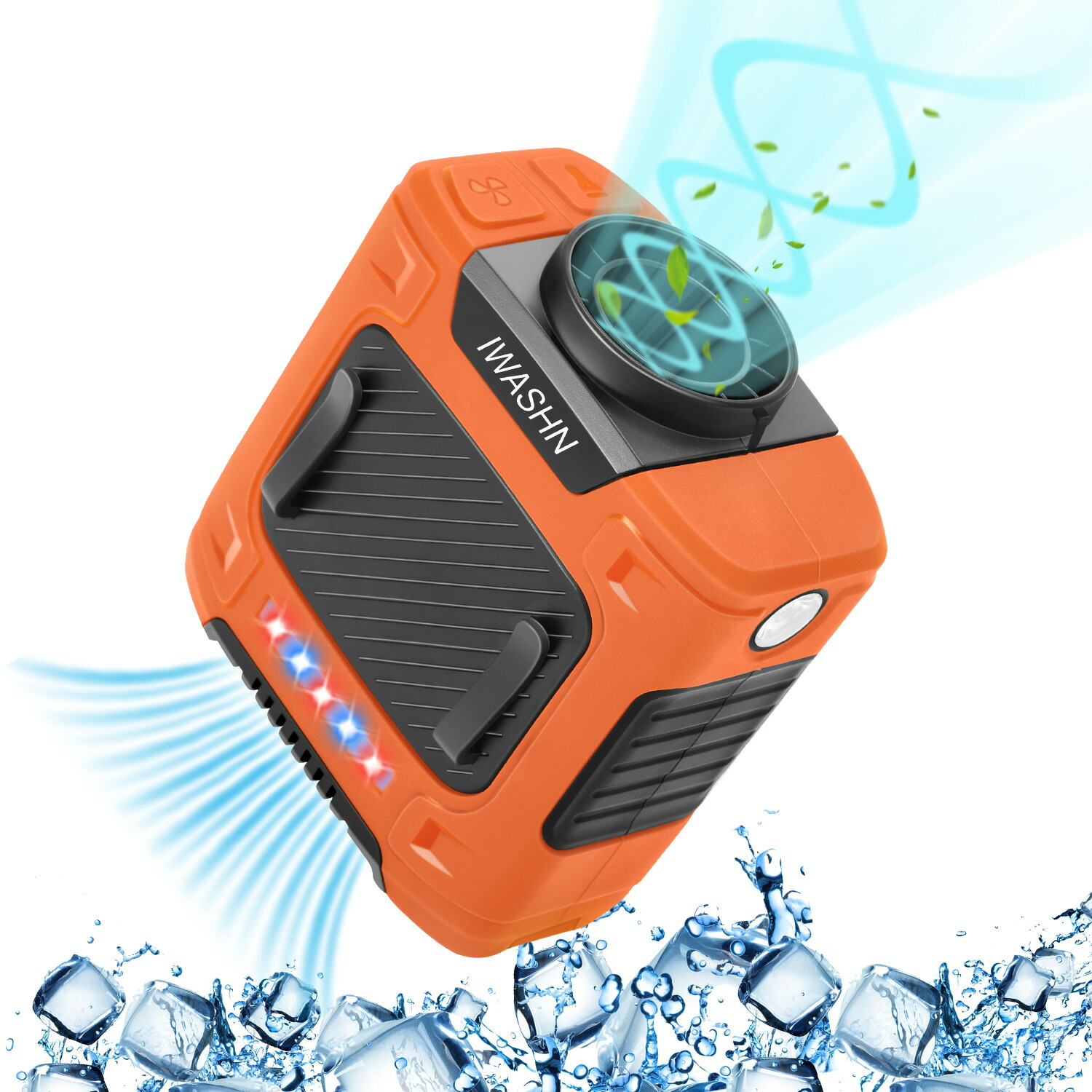 楽天市場】腰掛け扇風機 強力 ベルトファン type-c急速充電 10000mAh大