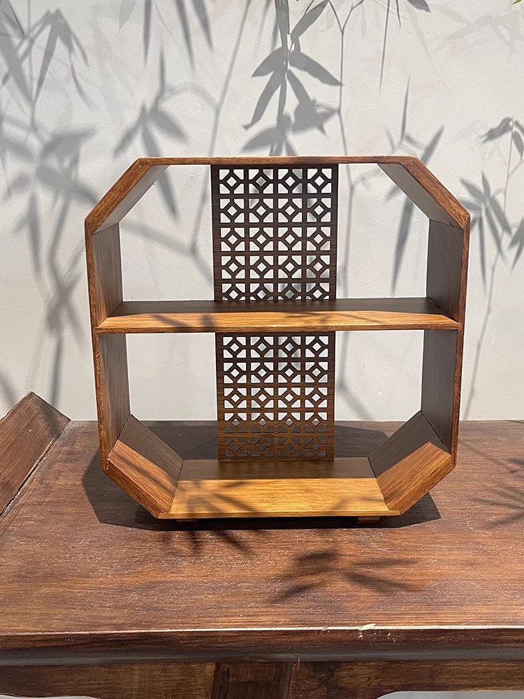 楽天市場】清境Craft インテリア竹茶棚 『2段・3段』 茶杯 飾り棚