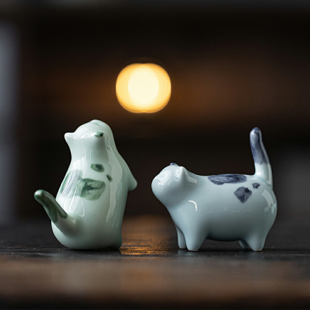 楽天市場】IwaiLoft 小猫の置物 ねこ インテリア オブジェ 猫 ネコ