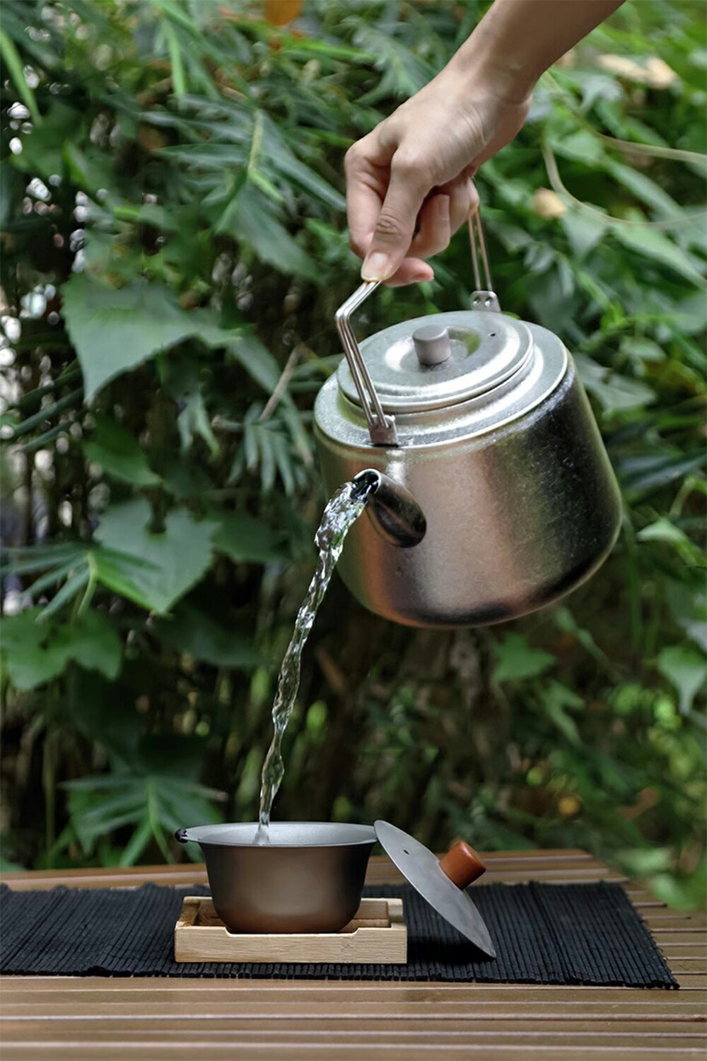 楽天市場】「極・チタン」純Ti ケトル やかん チタン 湯沸かし 900ml