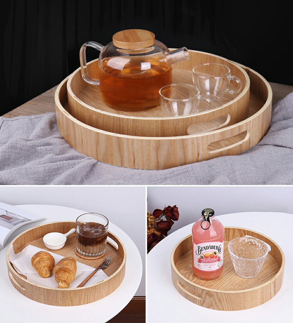 楽天市場】IwaiLoft 木製 万能トレー 配膳トレー カフェトレー