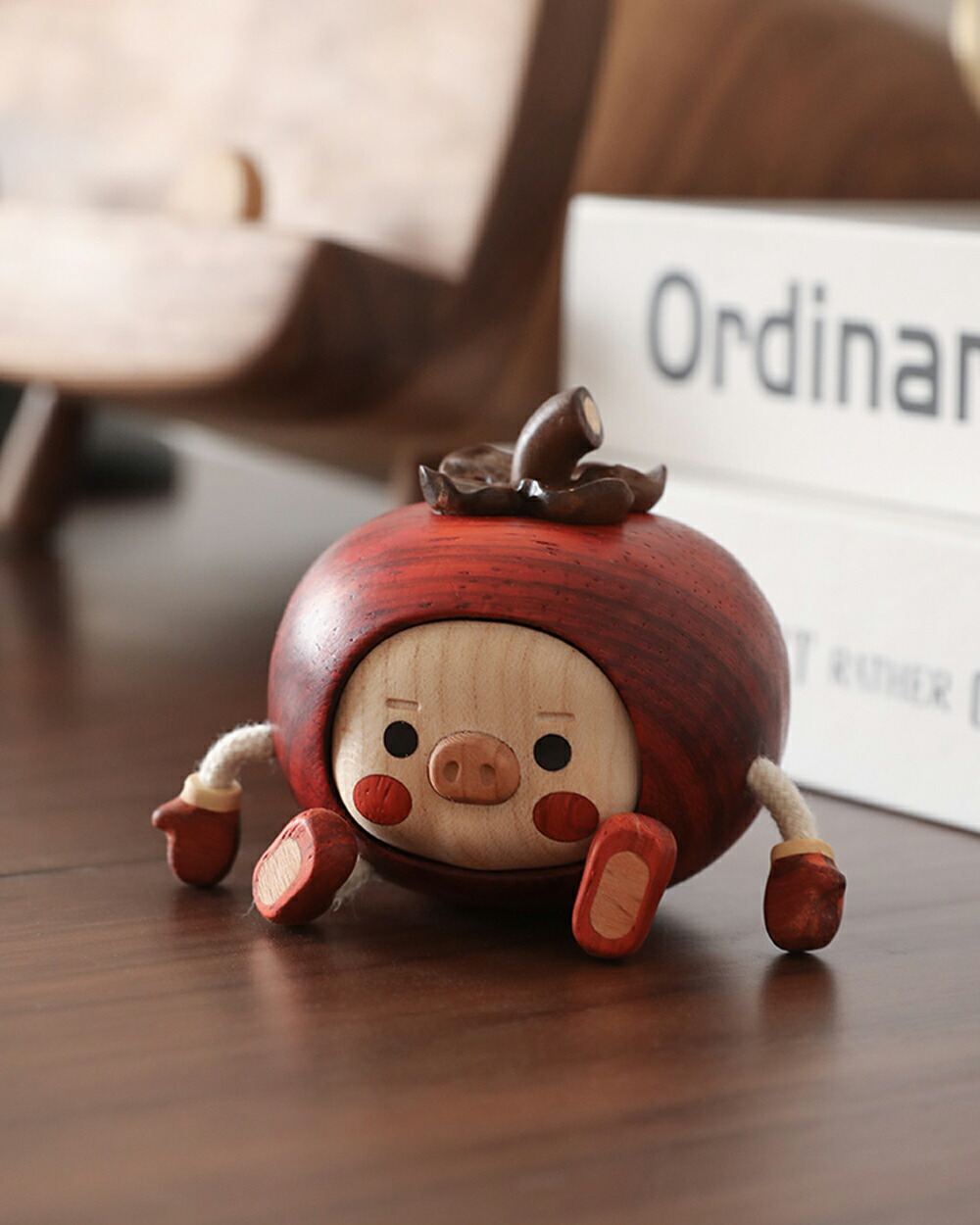 楽天市場】【ニクちゃん】癒し グッズ 木のおもちゃ かわいい