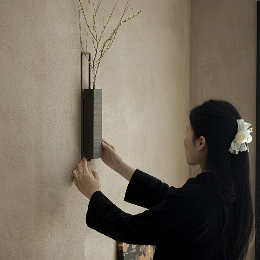 楽天市場】Iron Art 木&鉄 美しく繊細なデザイン 花入れ 壁掛け