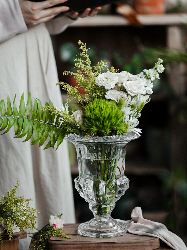 楽天市場】Flower Base フラワーベース ガラス 花瓶 花器 インテリア