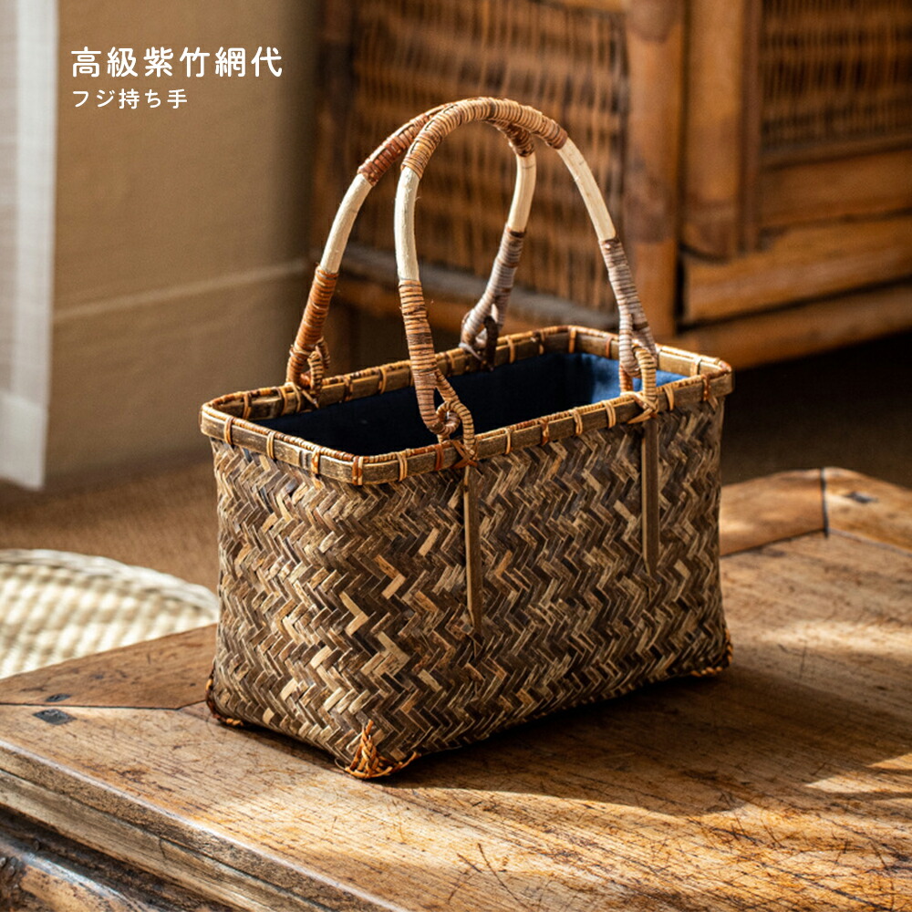 楽天市場】清境Craft かごバッグ レディース 竹かご バッグ 軽量 人気