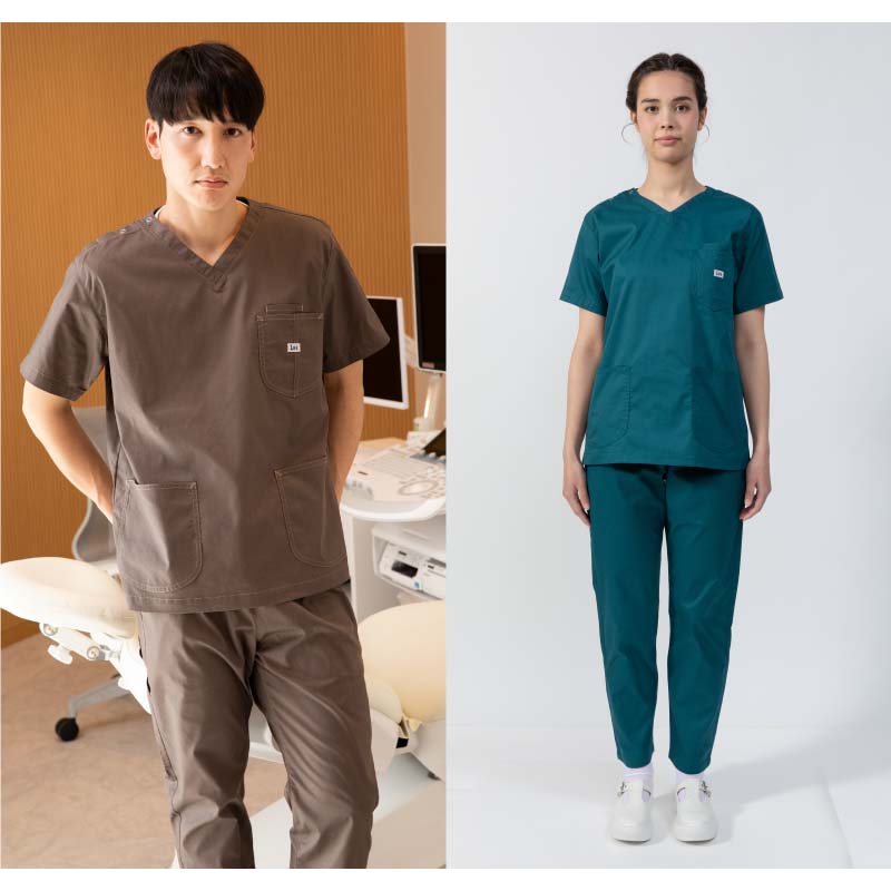 楽天市場】【5％OFFクーポン対象☆3/5限定】スクラブ 白衣 医療 上下