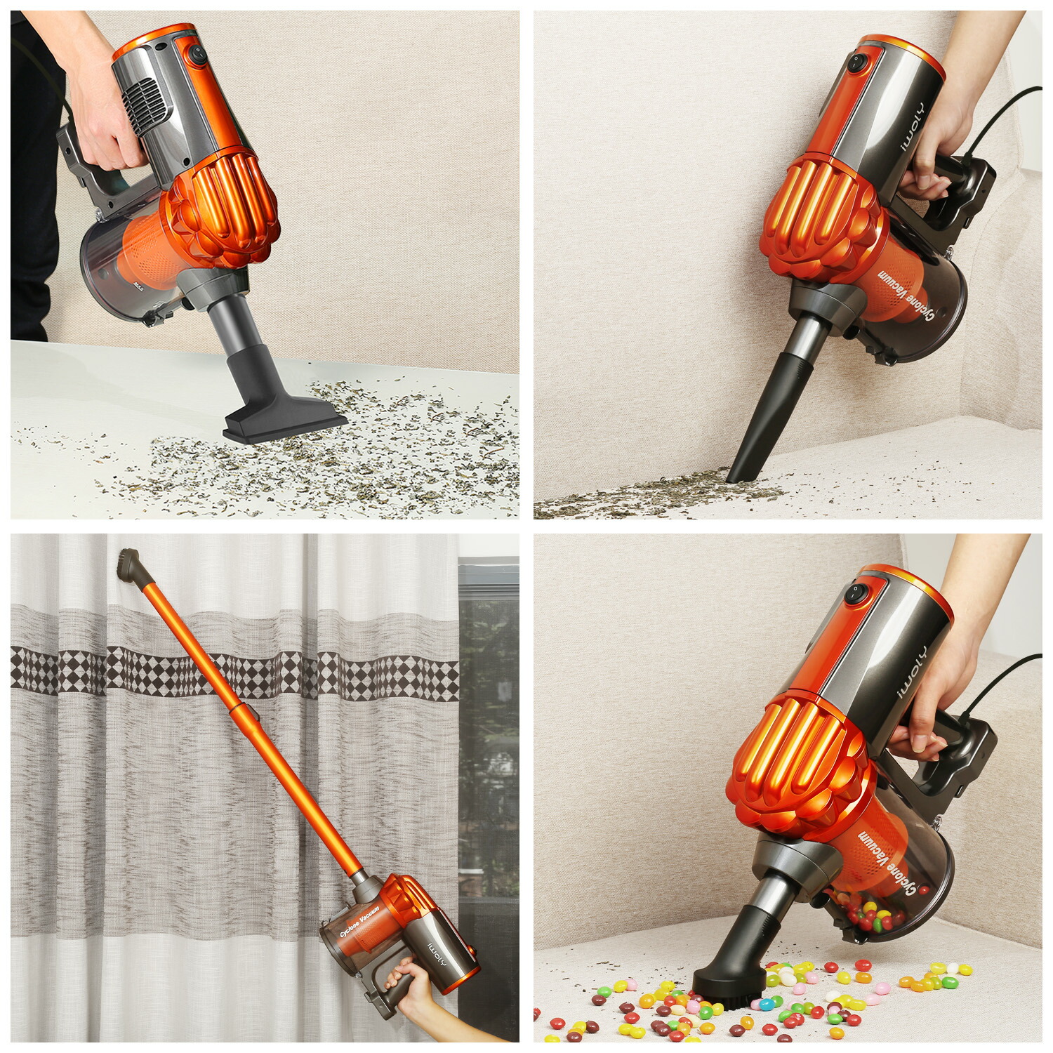 楽天市場】【SS限定5%OFFクーポン+P10倍】掃除機 コード式 サイクロン