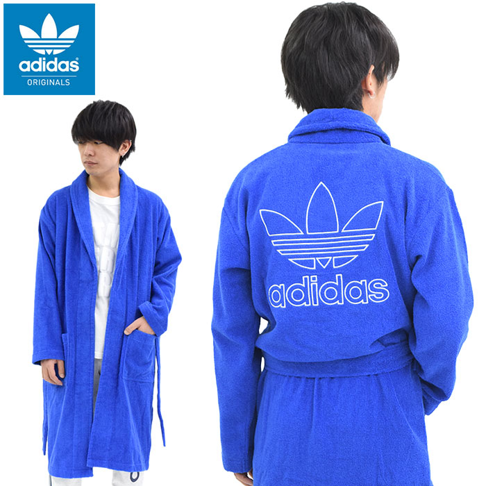 楽天市場】アディダス adidas バスローブ メンズ AC トレフォイル