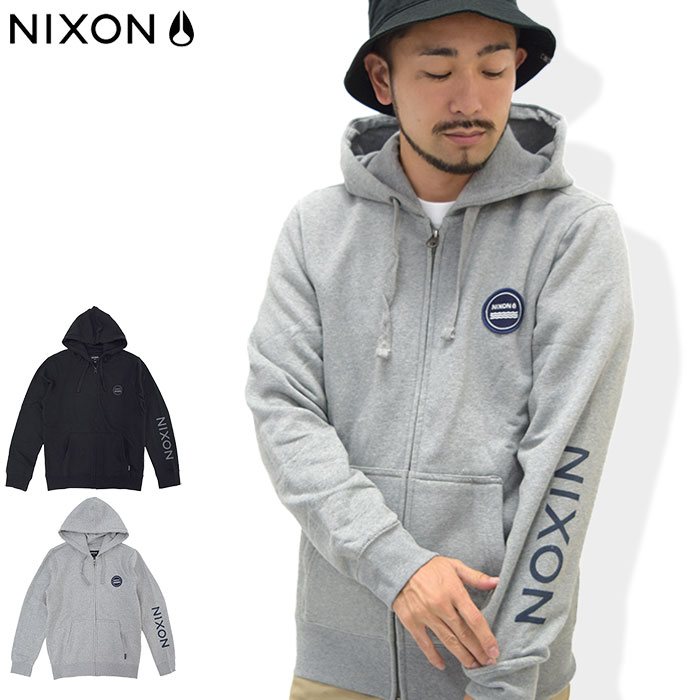 楽天市場】ニクソン nixon パーカー ジップアップ メンズ
