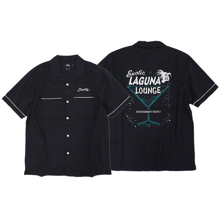 楽天市場】ステューシー STUSSY シャツ 半袖 メンズ Laguna Bowling