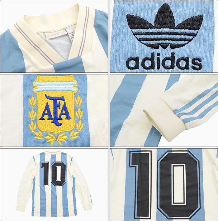 楽天市場】アディダス adidas カットソー 長袖 メンズ アルゼンチン