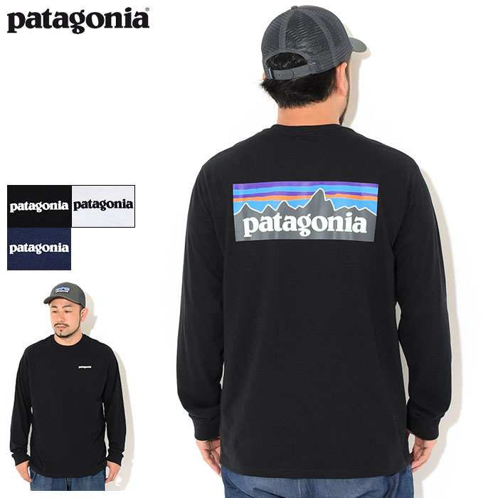 楽天市場】パタゴニア Patagonia ロンT Tシャツ 長袖 メンズ P-6 ロゴ