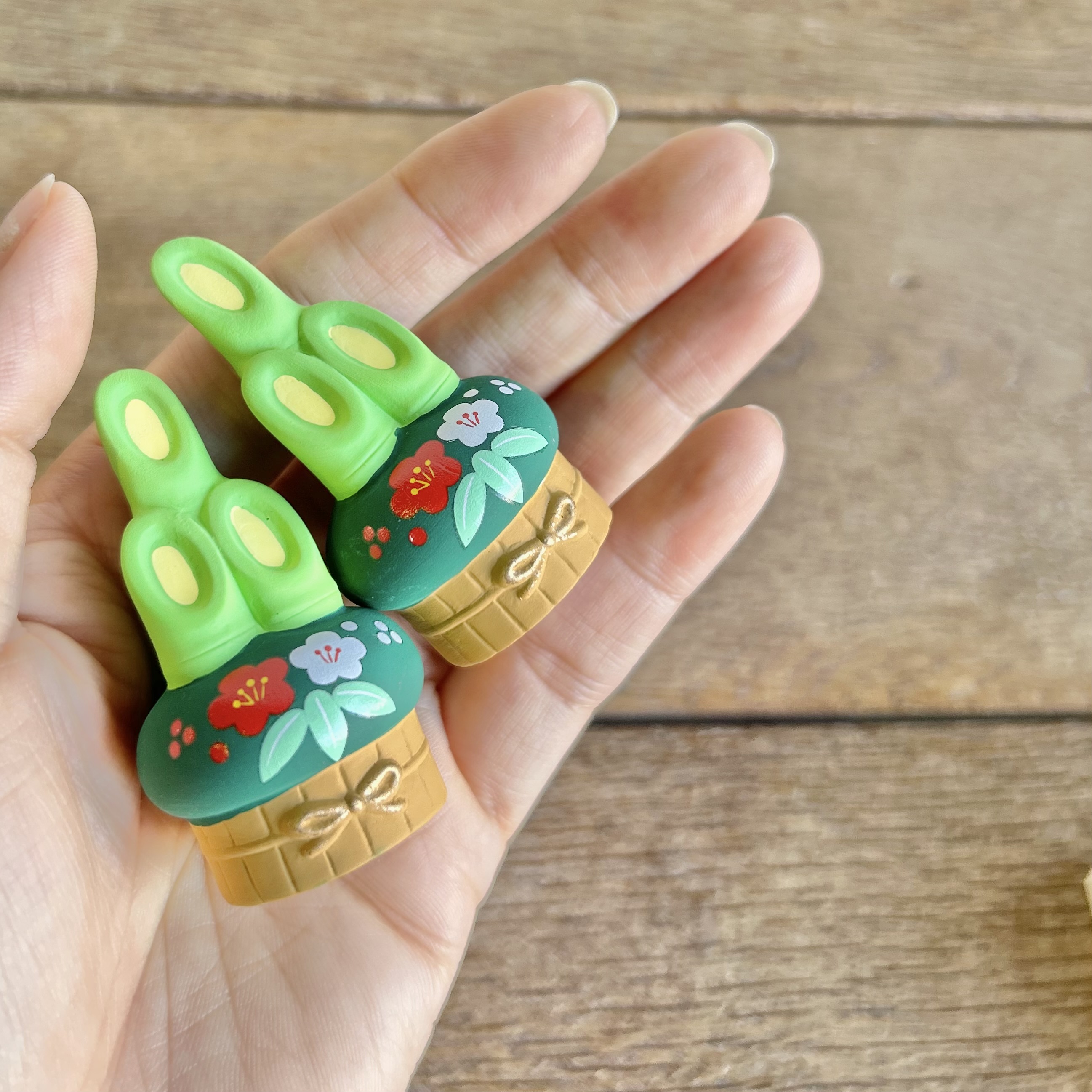 楽天市場】【再入荷】陶器の門松飾り 毎年飾れる 門松 門松飾り