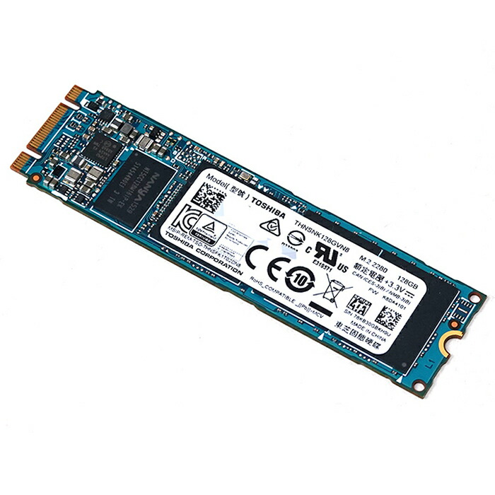楽天市場】東芝 SSD 128GB M.2 TYPE2280SATA-III 6Gb/s TLC NAND 片面