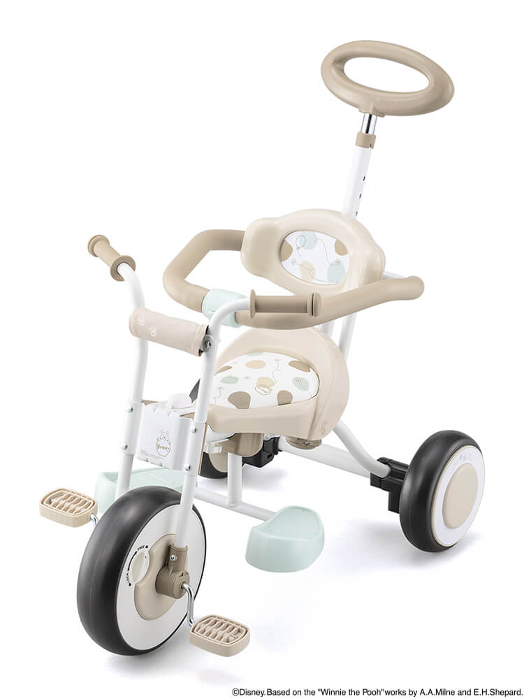 楽天市場】ナチュラル トライク / プー＆ハニー 三輪車 プーさん