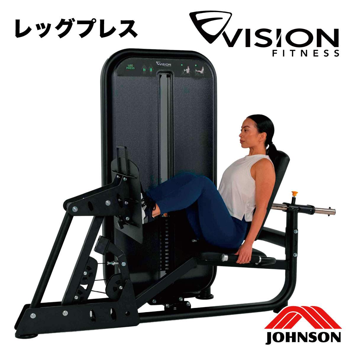 楽天市場】レッグプレス ウエイトマシン VST600-S70 マットブラック