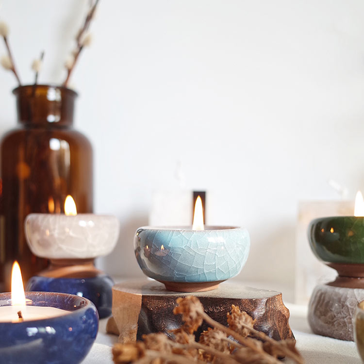 楽天市場】キャンドルホルダー キャンドルスタンド 3個セット 陶器