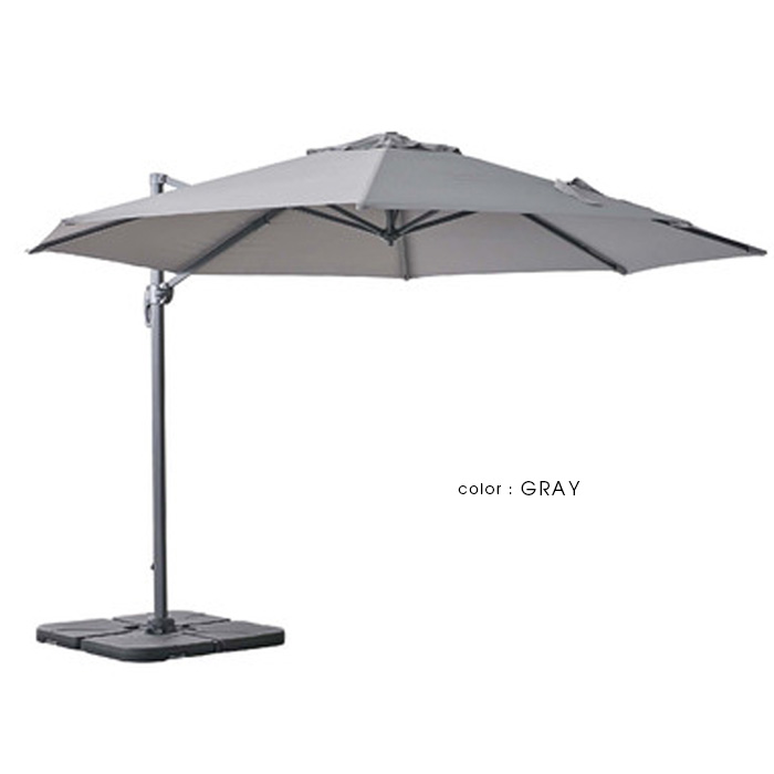 楽天市場】ガーデンパラソル 大型 345cm アウトドア シェード UVカット
