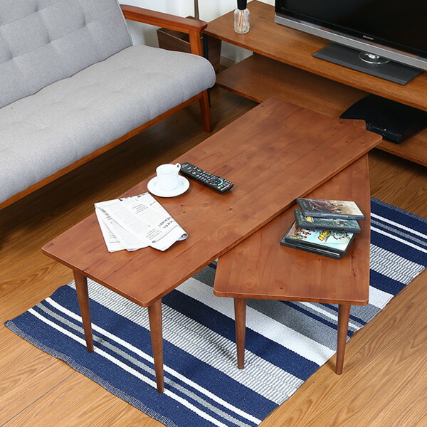 楽天市場】北欧風 センターテーブル C リビングテーブル 北欧