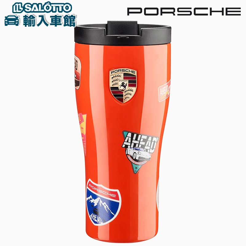 楽天市場】【 ポルシェ 純正 】 サーモマグ AHEAD 約460ml オレンジ