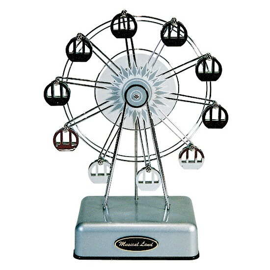 楽天市場】イシグロ 12720 オルゴール 観覧車 シルバー【お取り寄せ